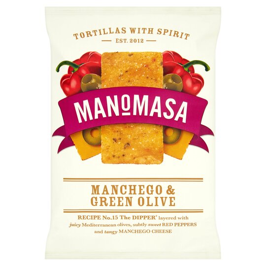 Manomasa - Manchego & Green Olive - 140g