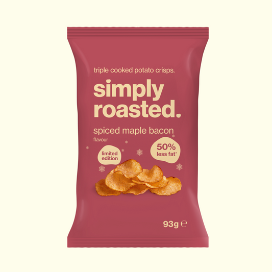 Simply Roasted Spiced Maple Bacon 93g