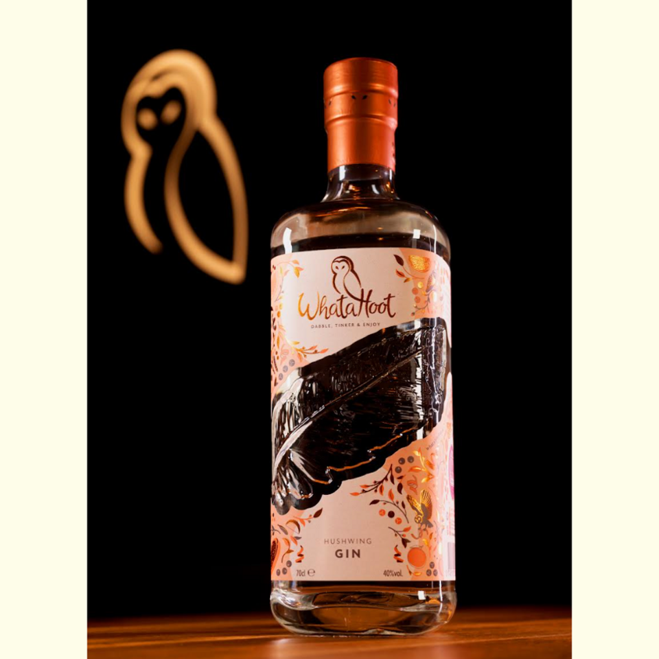 WhataHoot Strawberry & Passion Fruit Gin - 70cl