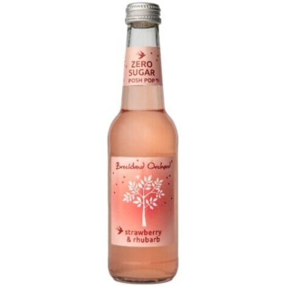 Zero Sugar Strawb & Rhubarb Posh Pop - 275ml