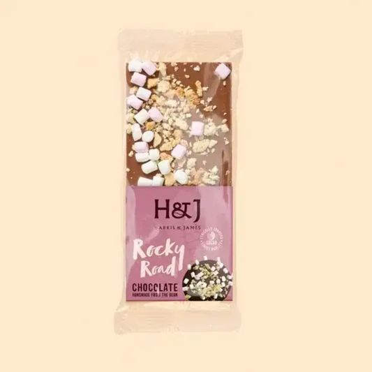 Harris & James - Rocky Road Choc Bar - 100g