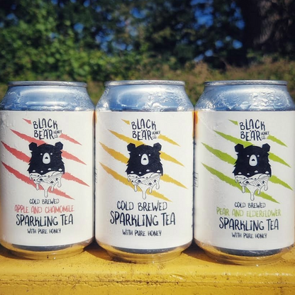 Black Bear Honey Co - Classic Honey Sparkling Tea 250ml Can