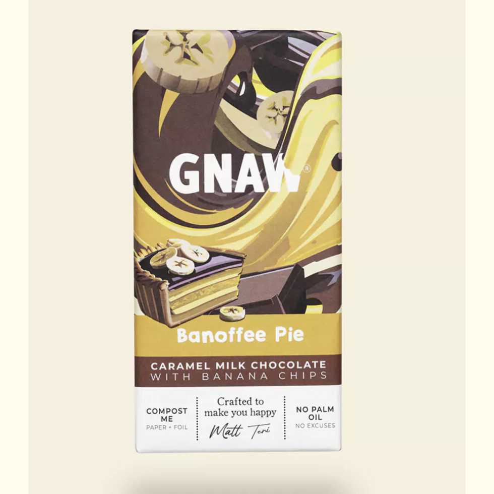 Gnaw Milk Chocolate Banoffee Pie Bar - 80g