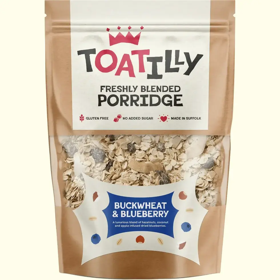 Toatilly - Porridge Buckwheat & Blueberry 500g