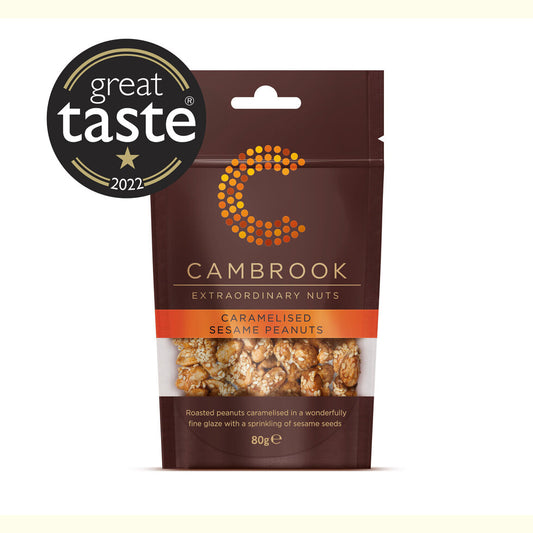 Cambrook - Sesame Peanuts 80g