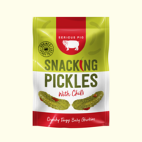 Serious Pig - Snacking Pickles Chilli 40g x 12