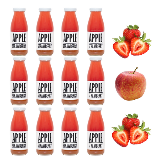 Pressuice - Apple & Strawberry Juice 250ml