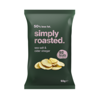 Simply Roasted Salt and Vinegar Crisps - 93g