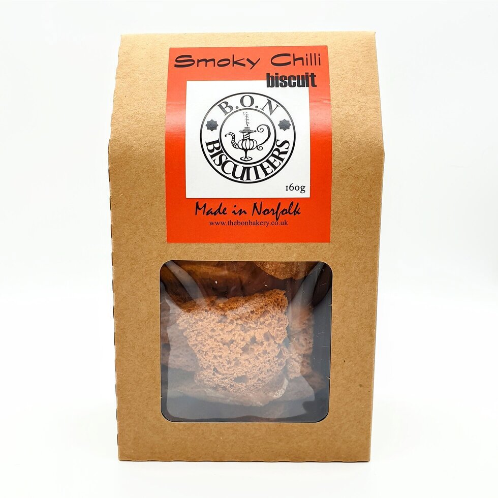 Bon Bakery - Smoky Chilli Bruschetta Savoury Biscuit 120g
