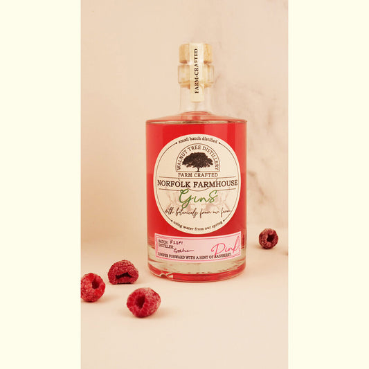 Walnut Tree Distillery - Norfolk Farmhouse - Pink Gin - 70CL