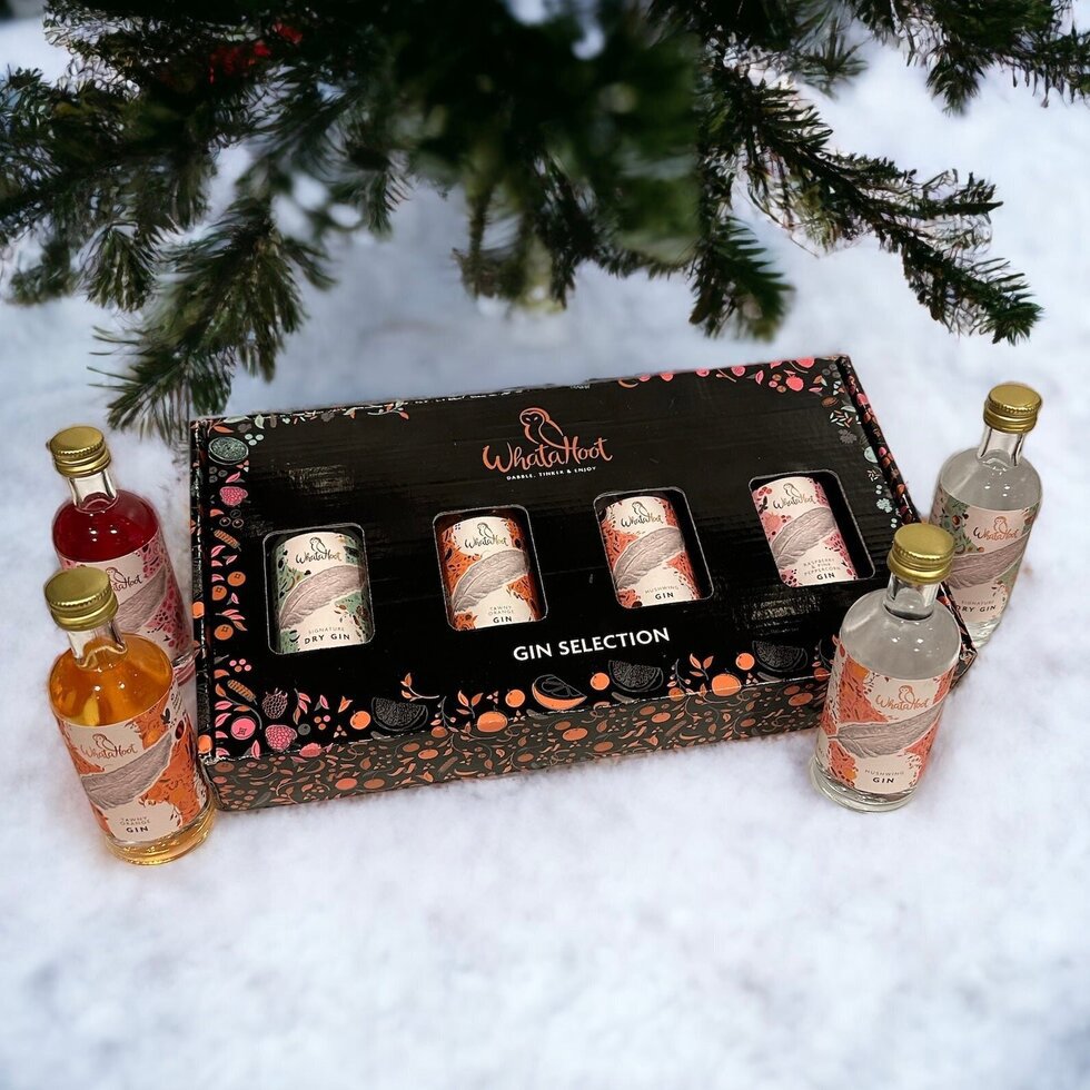 Whatahoot - 4 GIN SELECTION GIFT BOX