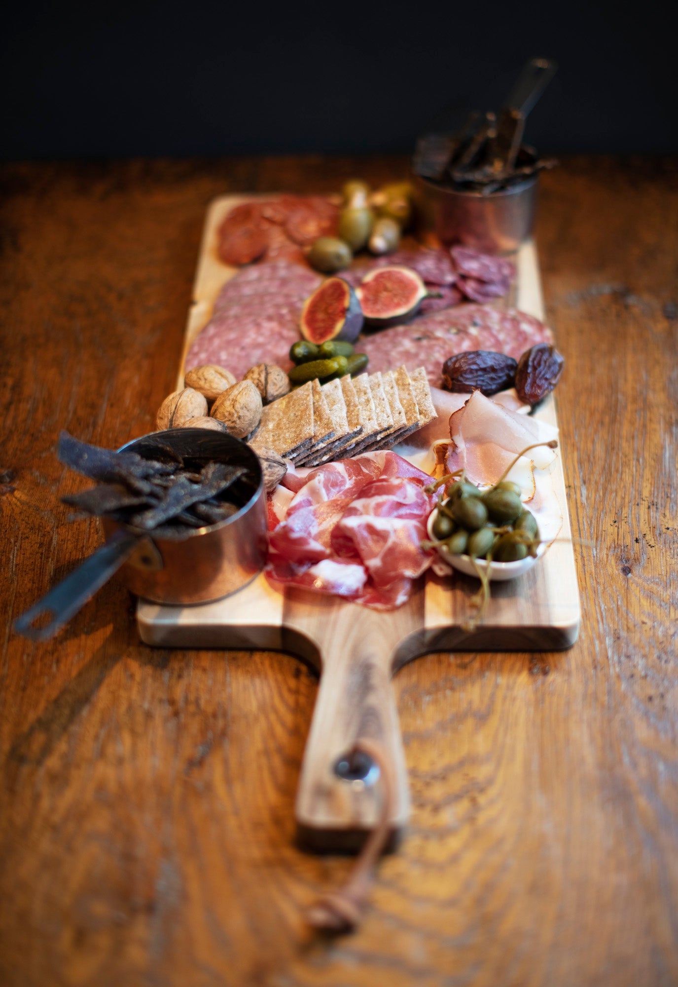 Marsh Pig Salami [Sliced] Garlic & Black Pepper | 70g