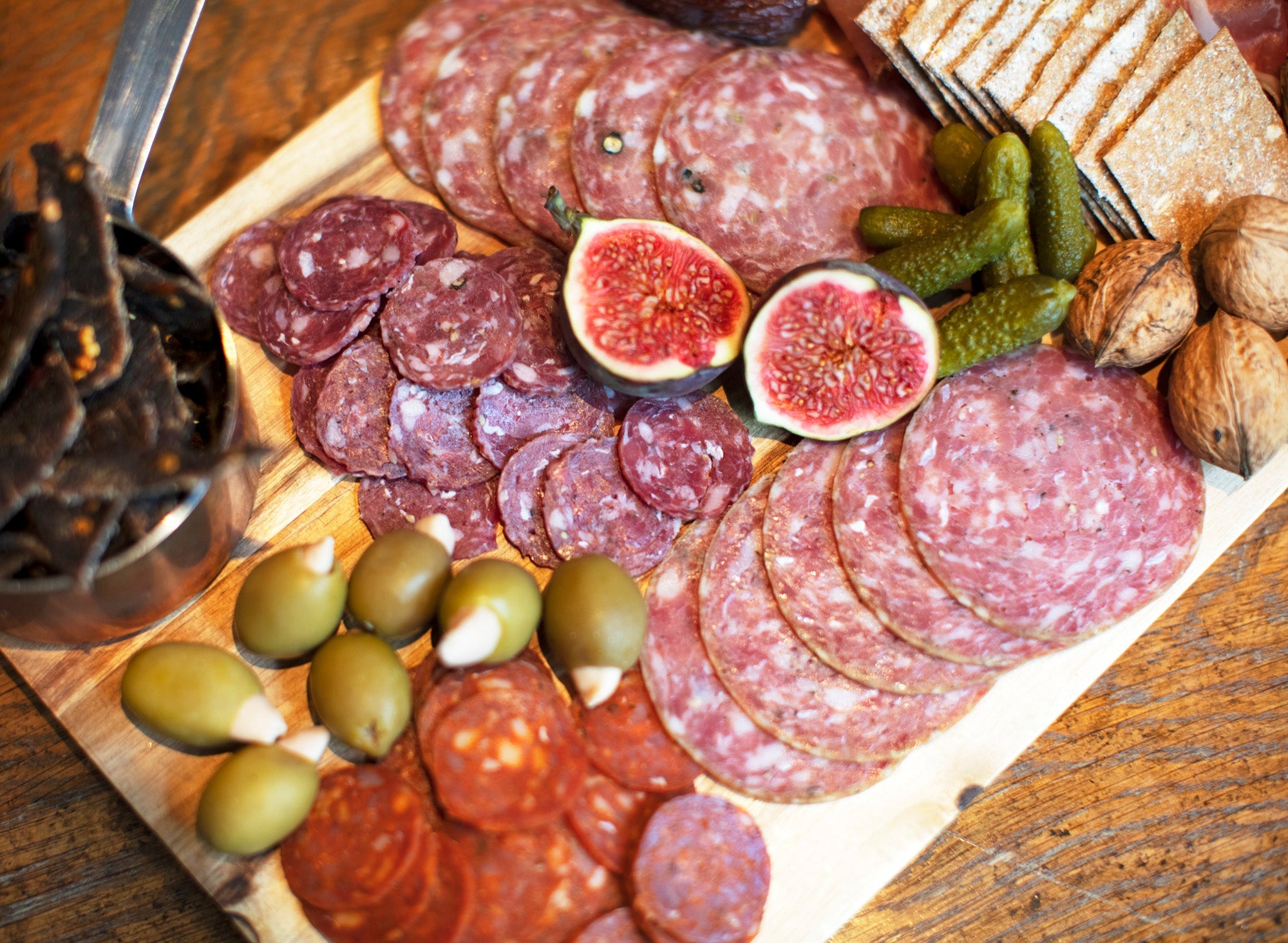 Marsh Pig Salami [Sliced] Black Olive - 100g