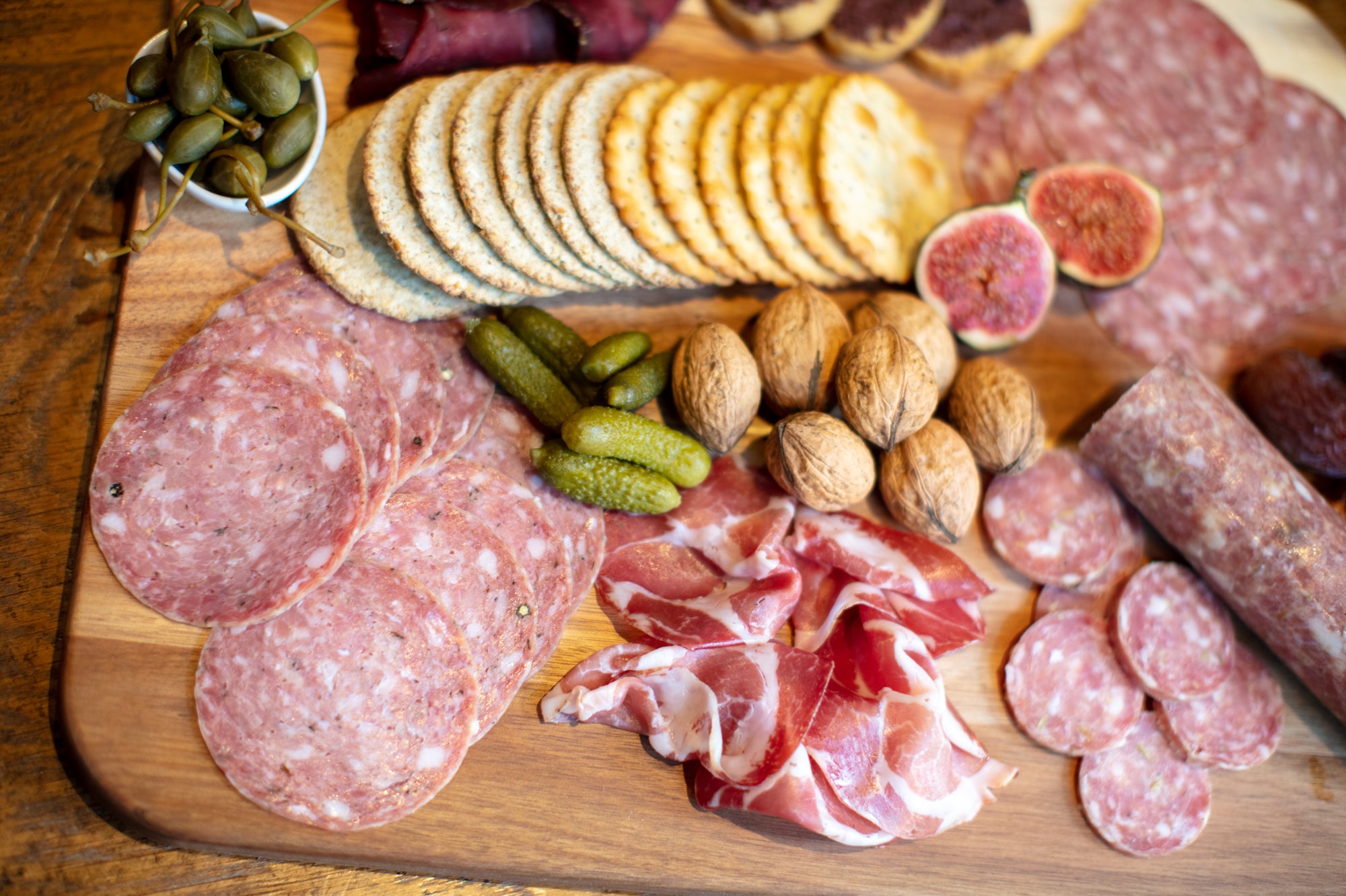 Marsh Pig Salami [Sliced] Rosemary & Garlic - 100g