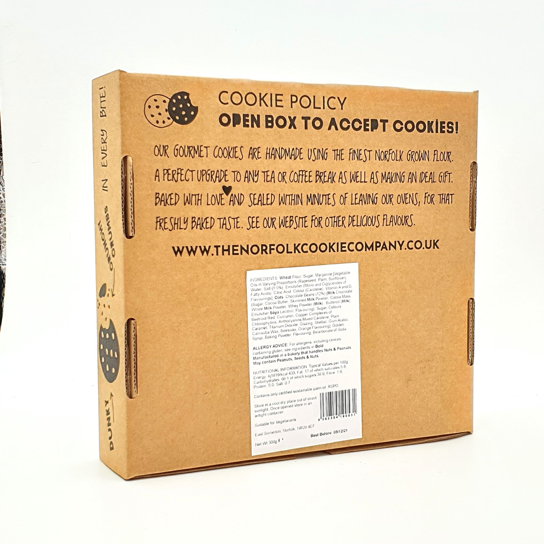GIANT Cookie Gift Box - Rainbow Smartie