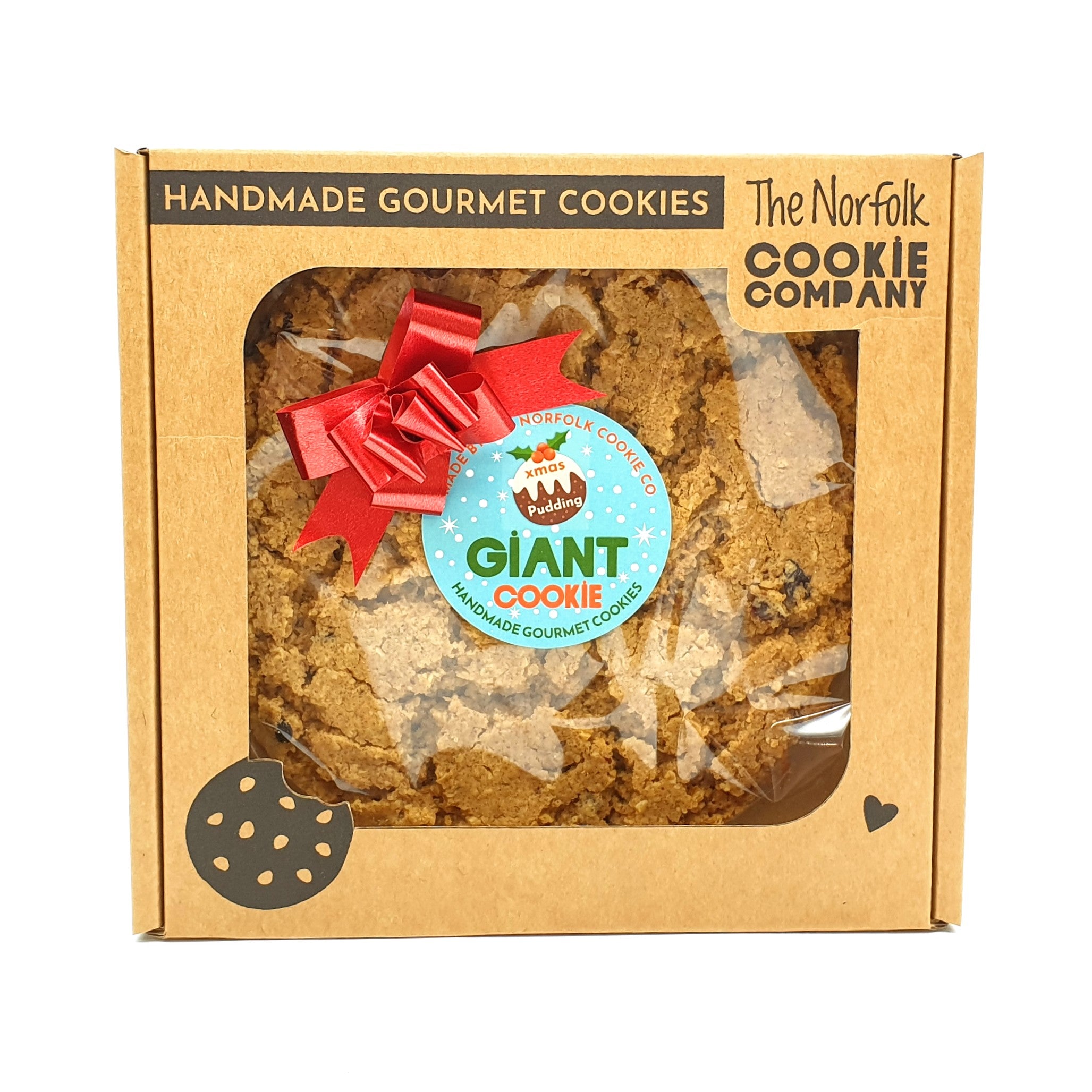 GIANT Cookie Gift Box - Xmas Pud