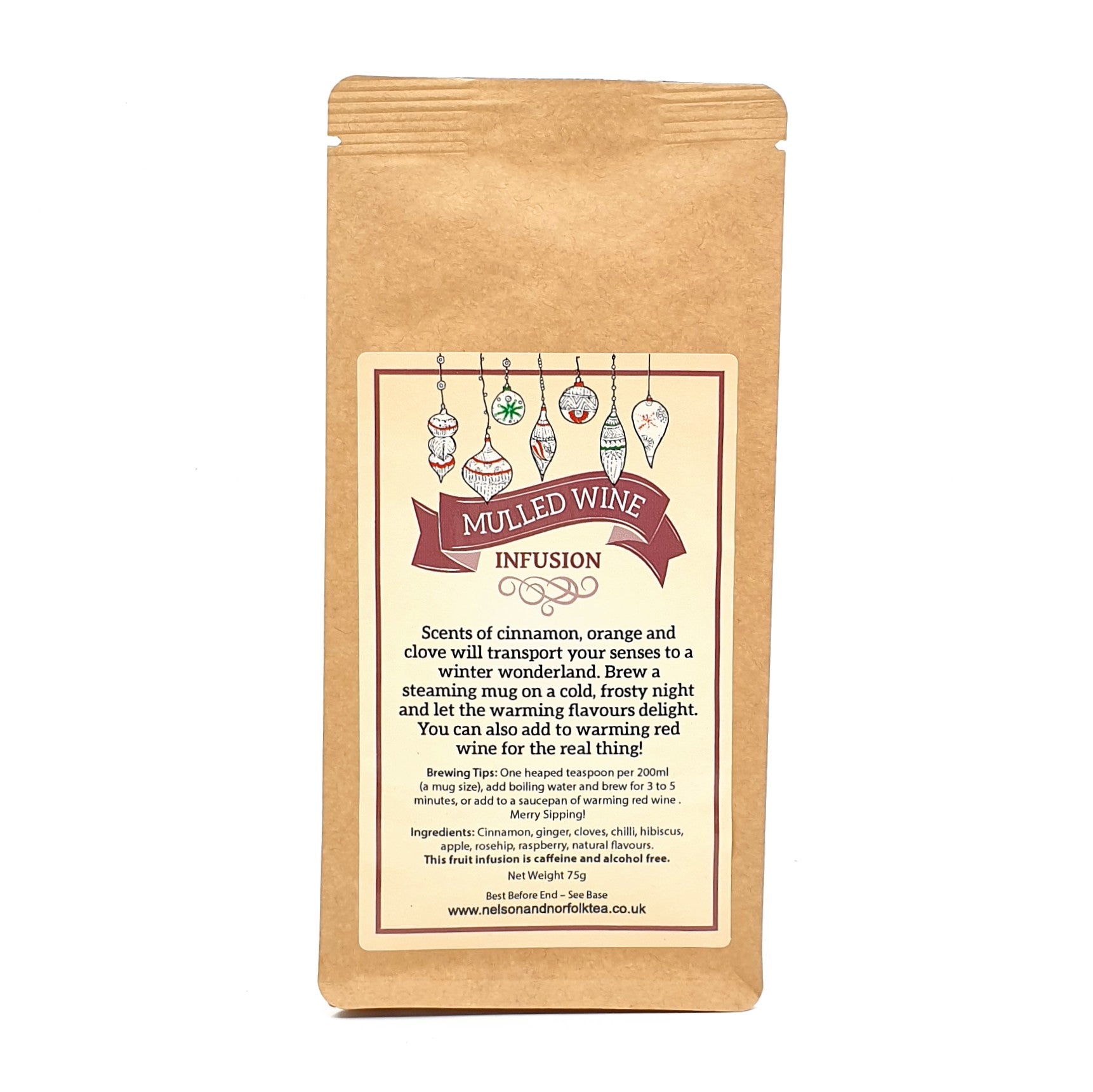 Mulled Wine Infusion - Loose Leaf - 75g