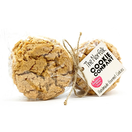 LIMITED EDITION - Raspberry & White Choc Cookies