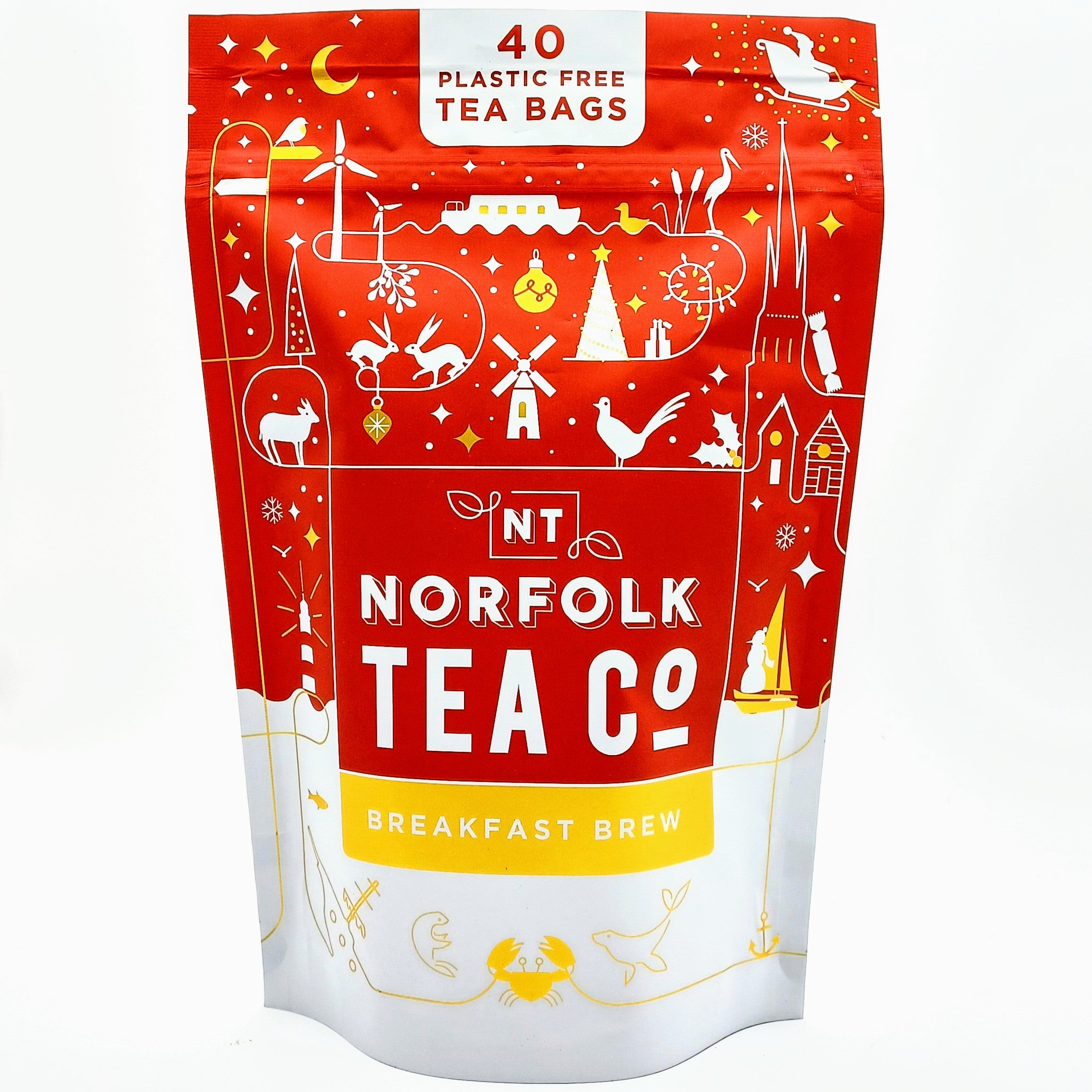 Norfolk Tea Co. - BREAKFAST BLEND TEA (XMAS Packaging)