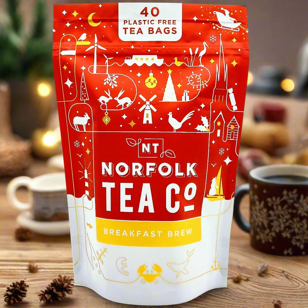 Norfolk Tea Co. - BREAKFAST BLEND TEA (XMAS Packaging)
