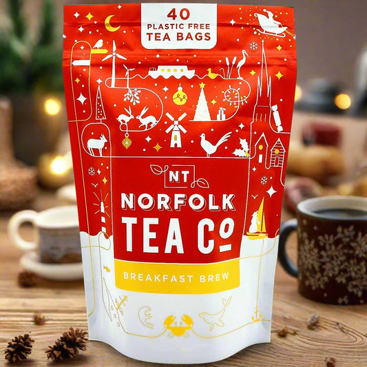 Norfolk Tea Co. - BREAKFAST BLEND TEA (XMAS Packaging)
