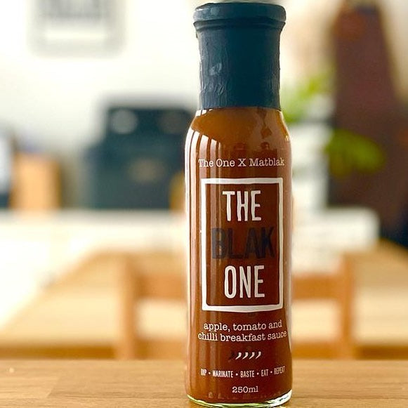 The Blak One - Apple, Tomato & Chilli Breakfast Sauce - 250ml