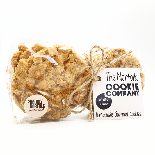 White Choc Chip Cookies (6 Pack)