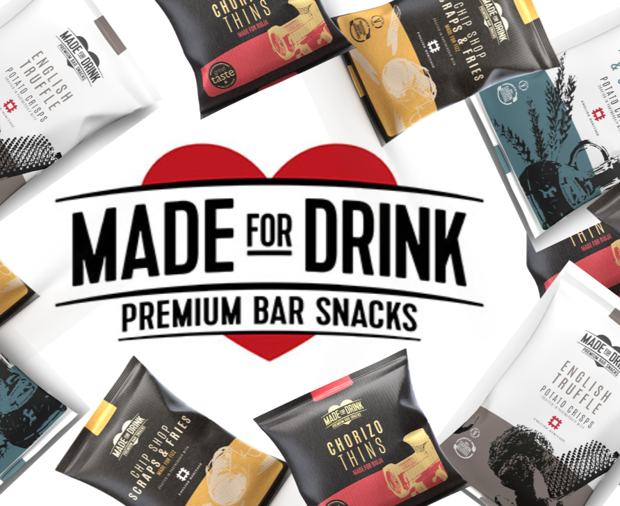 Made For Drink | Malt Vinegar & Sea Salt Crisps