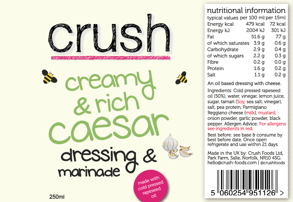 Caesar Dressing - 250ml