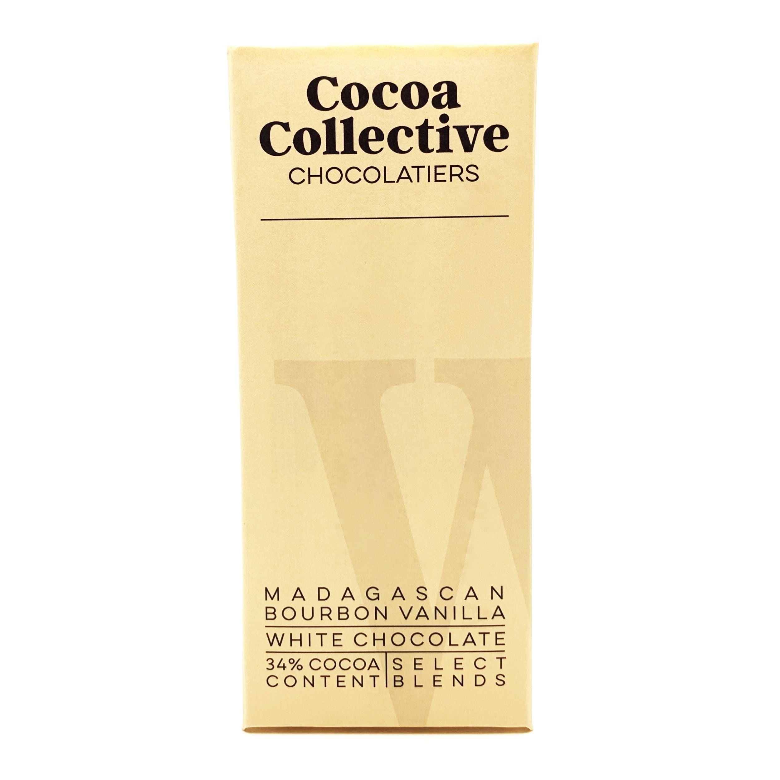 MADAGASCAN BOURBON VANILLA | 34% COCOA - White Chocolate Bars