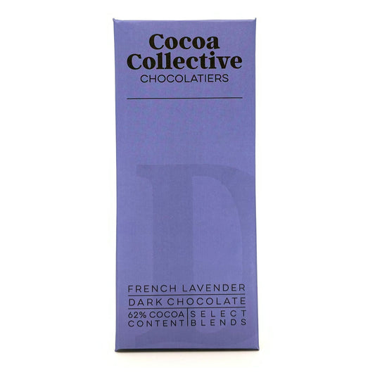FRENCH LAVENDER | 62% COCOA - Dark Chocolate Bars (VEGAN)
