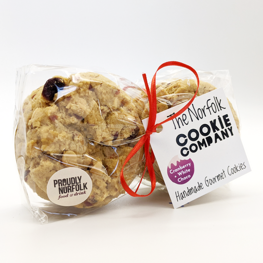 LIMITED EDITION - Cranberry & White Choc Cookies