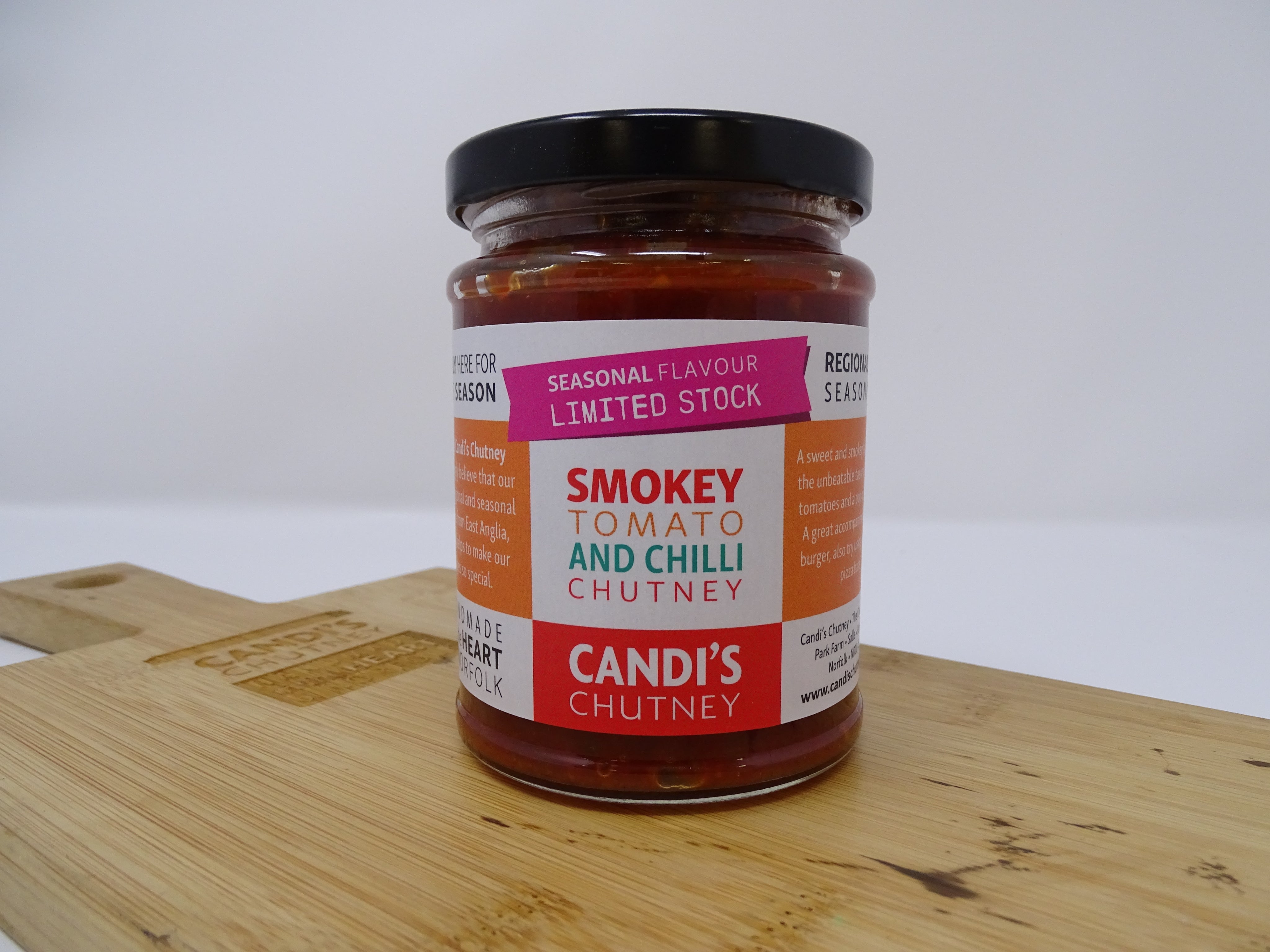 Smokey Tomato & Chilli Chutney - 284g - SEASONAL SPECIAL