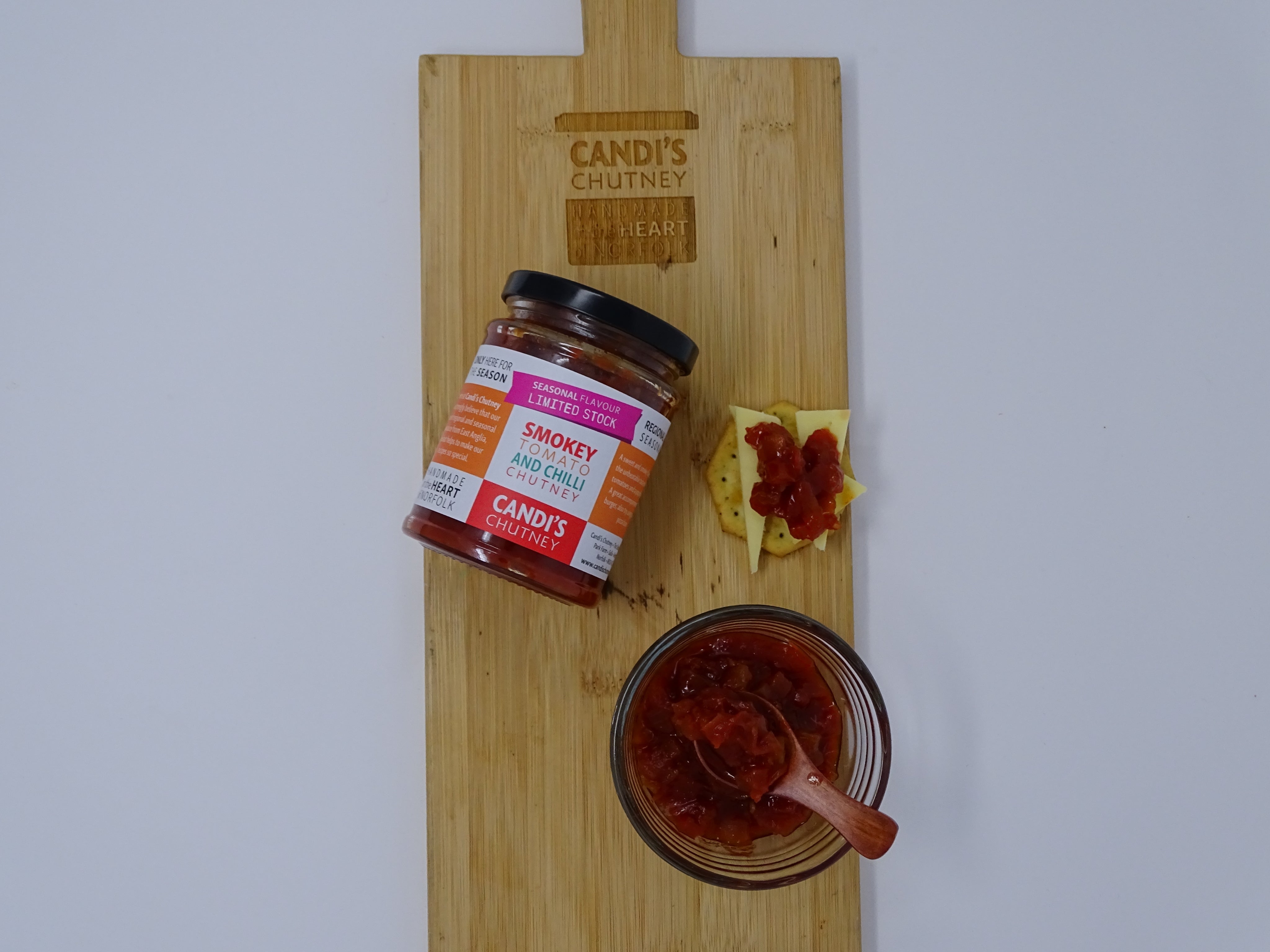 Smokey Tomato & Chilli Chutney - 284g - SEASONAL SPECIAL