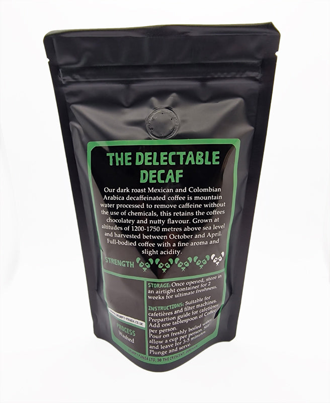 Grumpy Panda | The Delectable Decaf