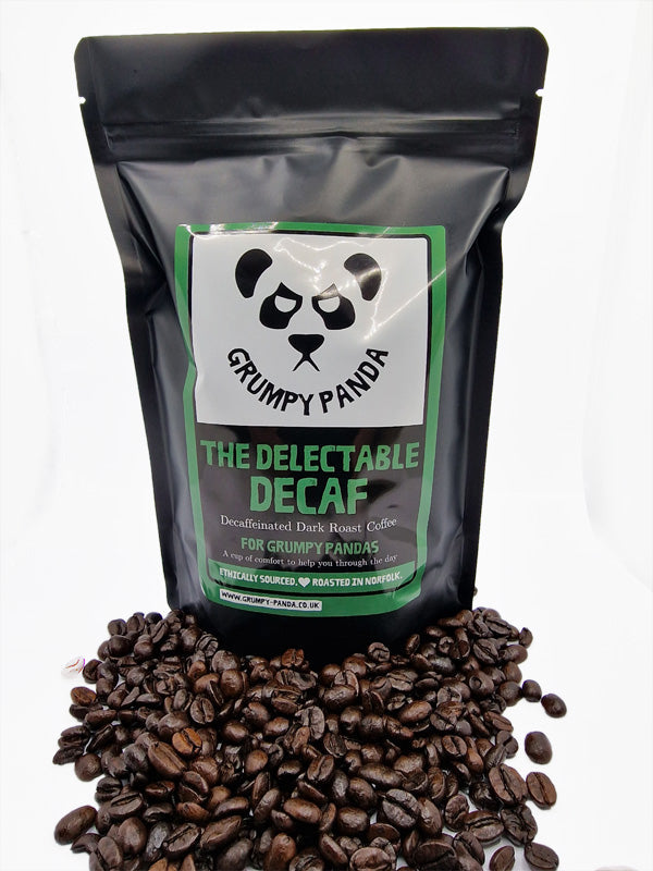 Grumpy Panda | The Delectable Decaf
