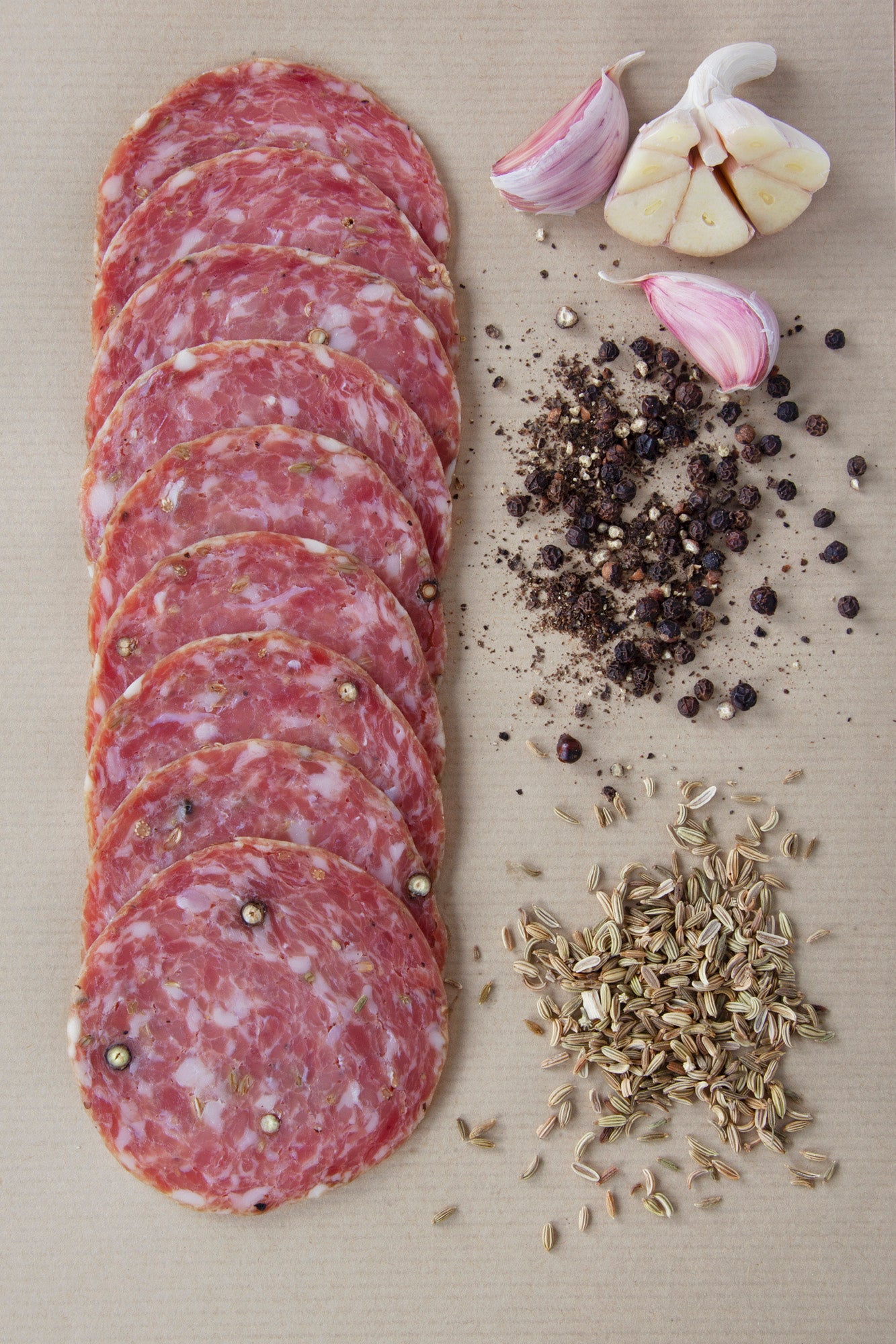 Marsh Pig Salami [Sliced] Fennel - 100g