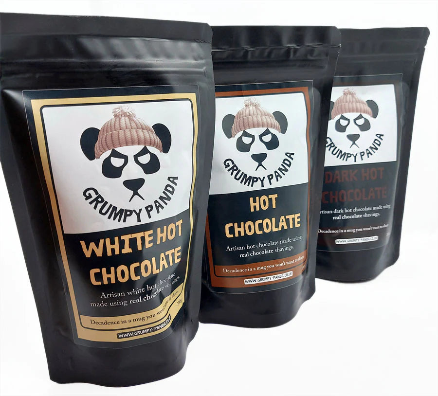 Grumpy Panda | White Hot Chocolate
