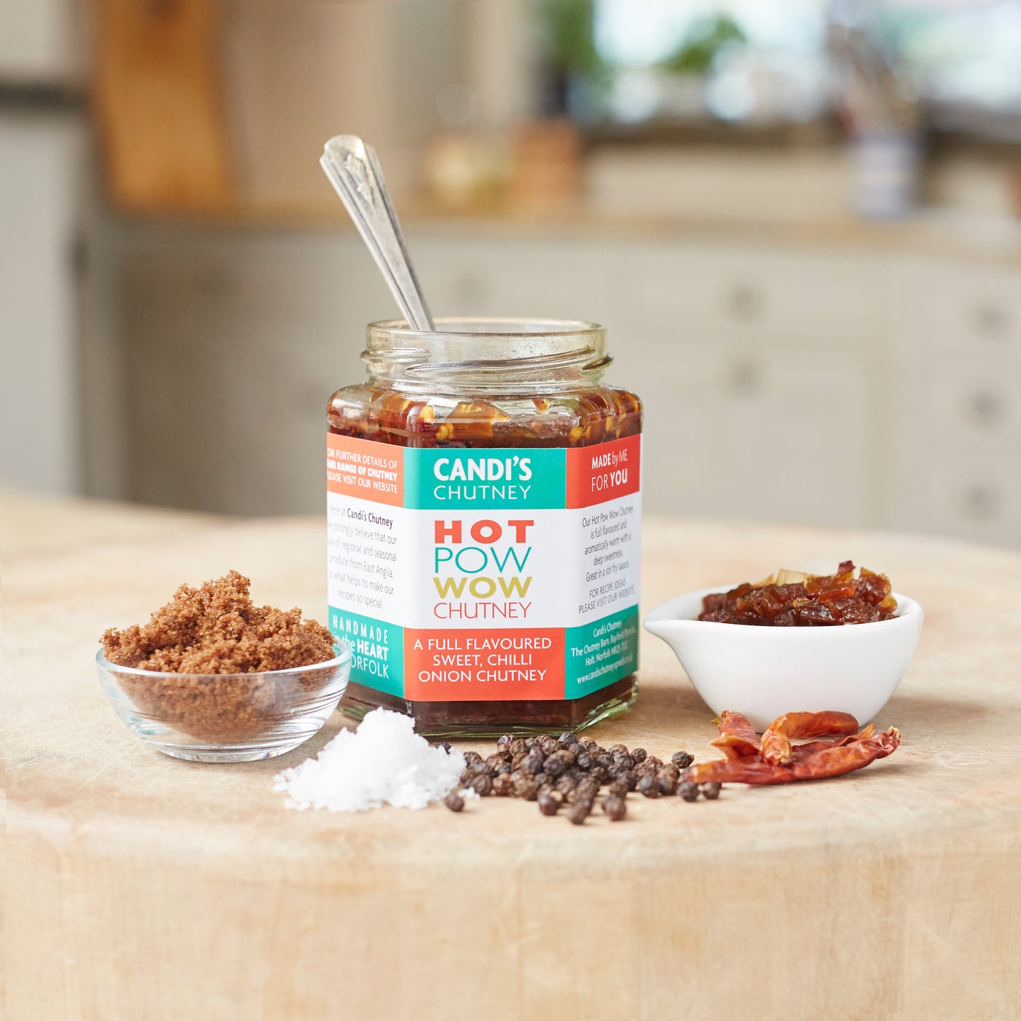 Hot Pow Wow Chutney - Crush Foods 