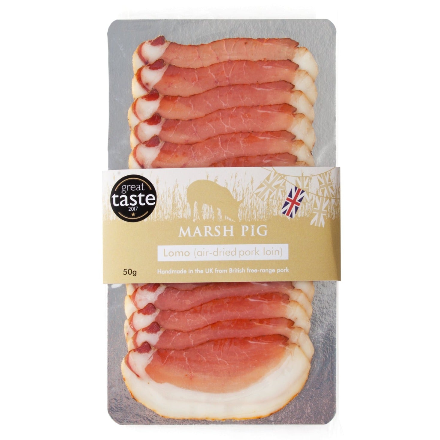 Marsh Pig Lomo [Sliced] - 50g pack