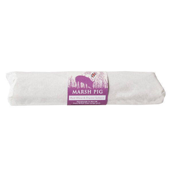 Marsh Pig Salami [Whole] Red Wine & Thyme | 250g - 300g