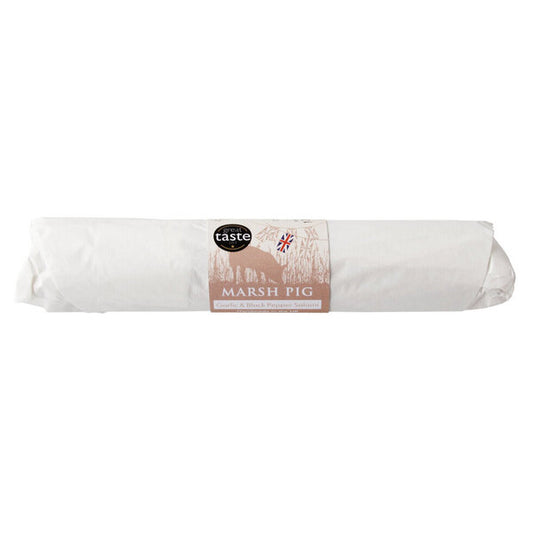 Marsh Pig Salami [Whole] Garlic & Black Pepper | 250g - 300g