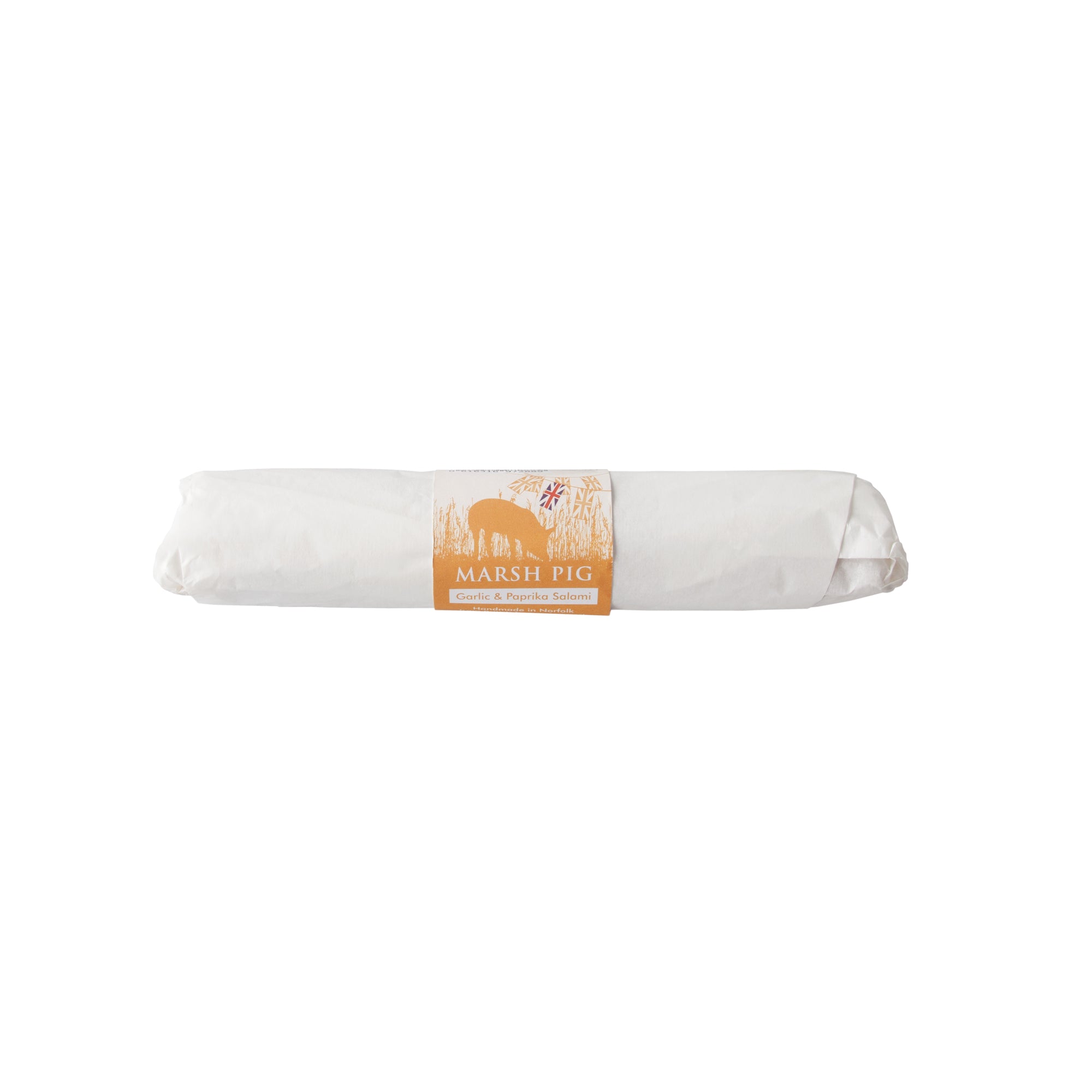 Marsh Pig Salami [Whole] Garlic & Paprika 250g - 300g