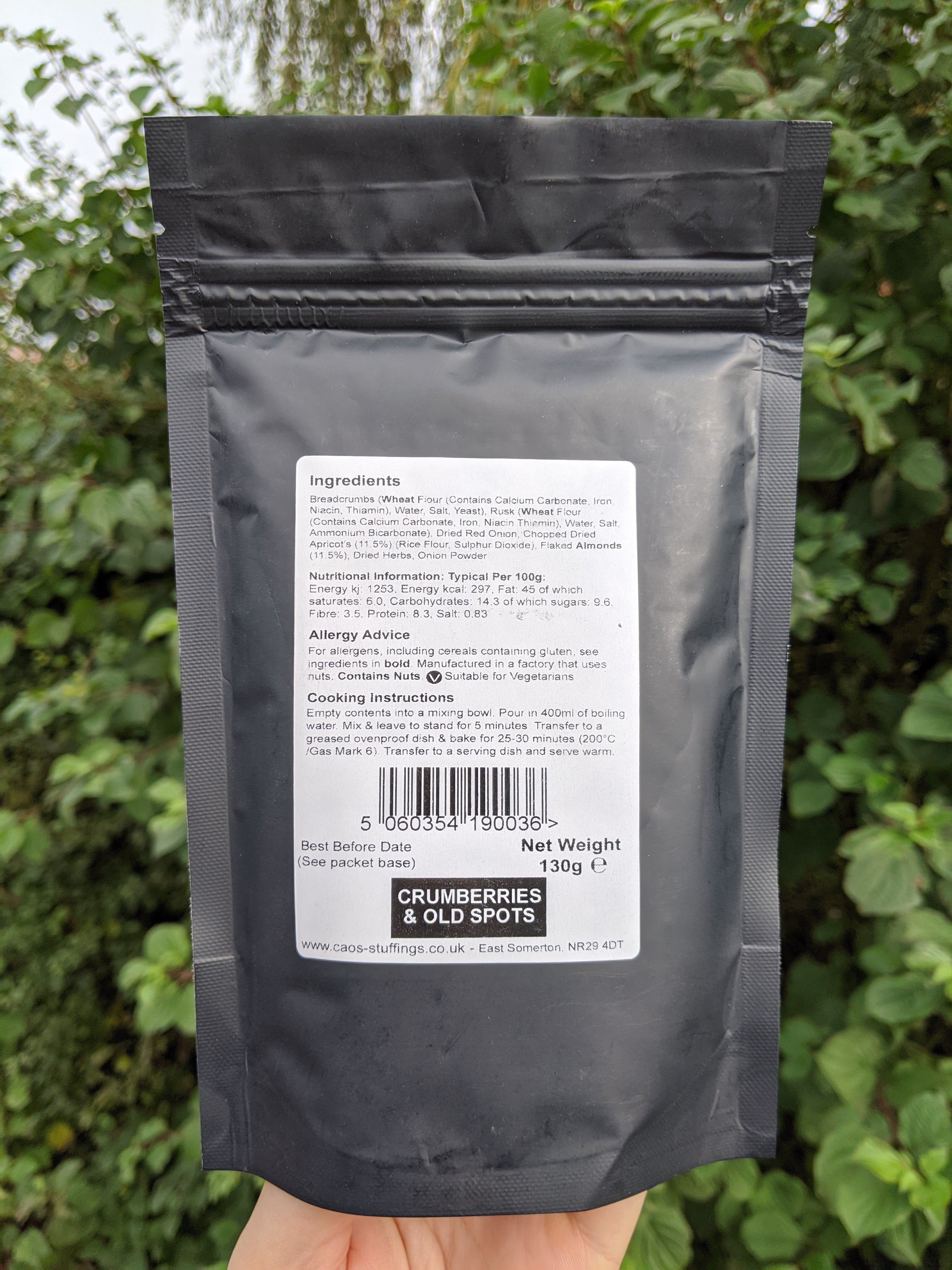 Apricot & Almond Stuffing Mix - 130g