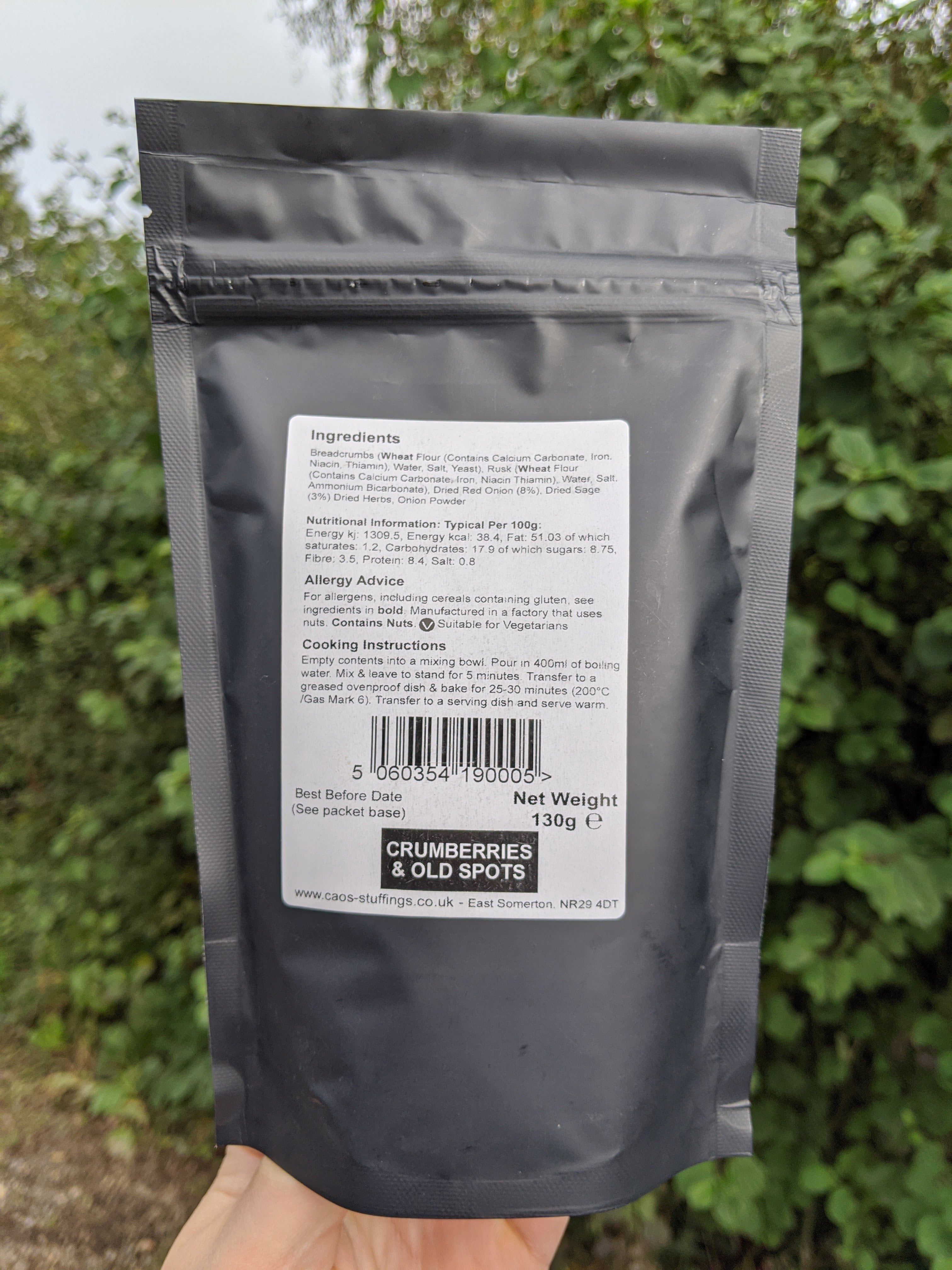 Sage & Red Onion Stuffing Mix - 130g