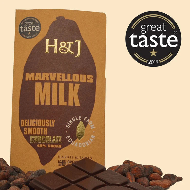 Harris & James | Marvellous Milk Chocolate Bar