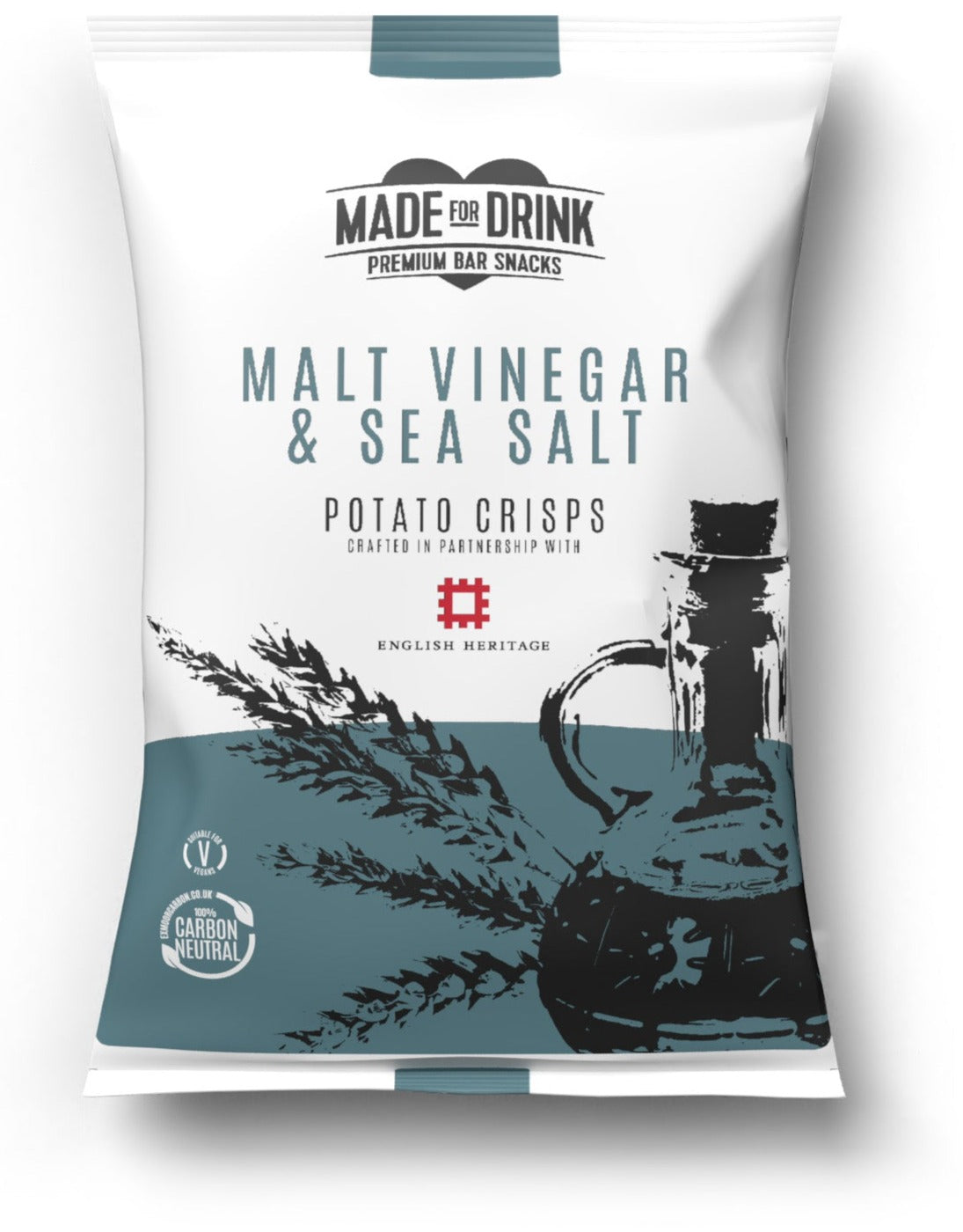 Made For Drink | Malt Vinegar & Sea Salt Crisps