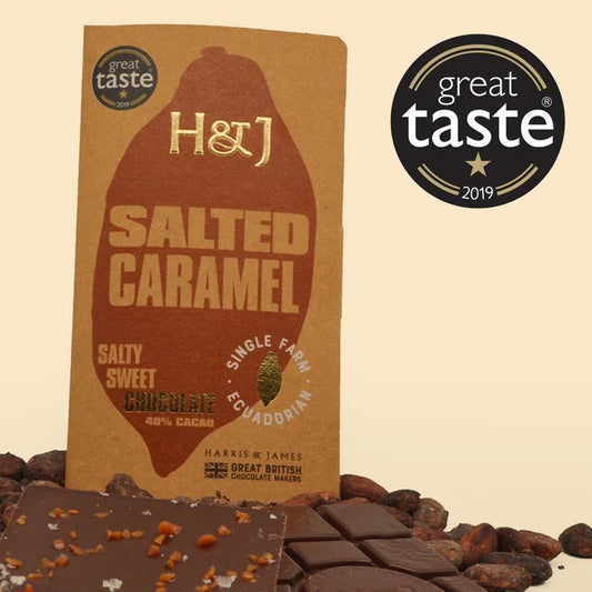 Harris & James | Salted Caramel Chocolate Bar