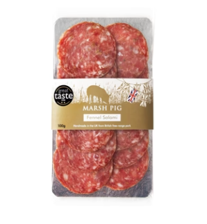 Marsh Pig Salami [Sliced] Fennel - 100g