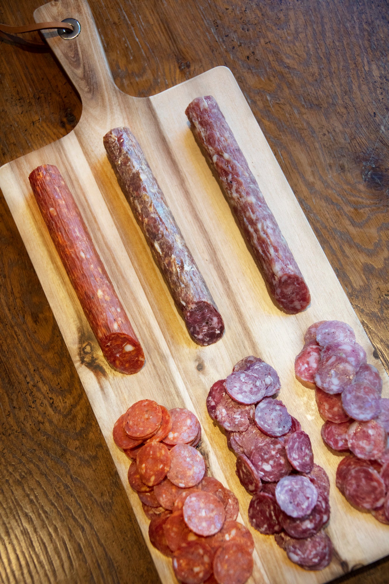 Marsh Pig [Whole] Black Truffle Salami - 180g